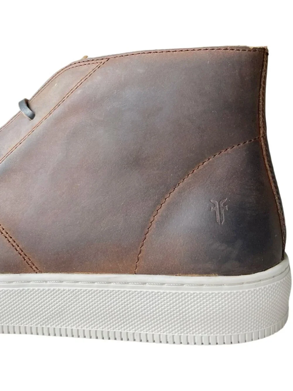 Frye Astor Chukka Sneaker Boots Men’s 10.5 Tan Leather NIB